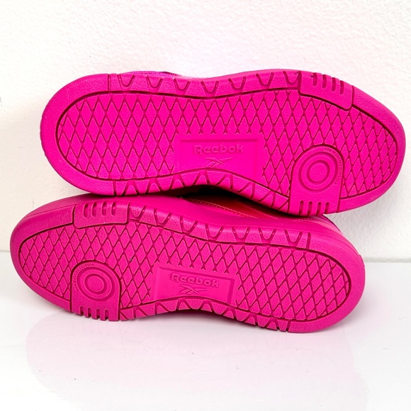 Cardi B x Reebok Coated Club C Double 'Dynamic Pink' Shoes Size 6.5 New - Picture 8 of 10